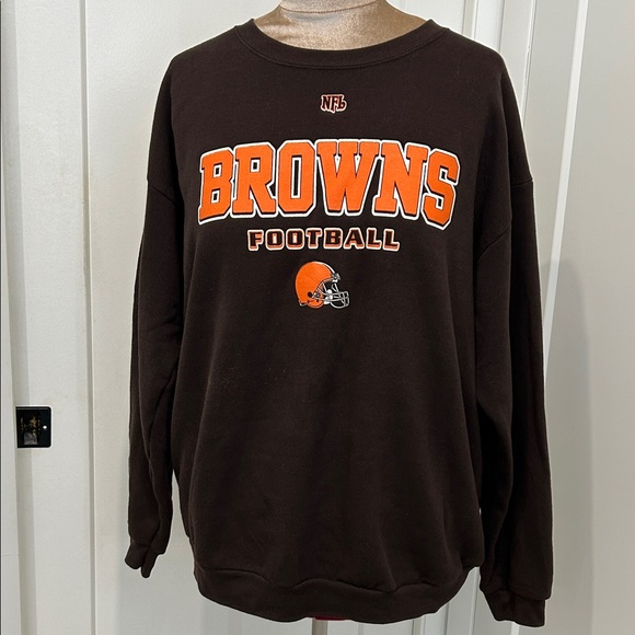 Vintage 2006 NFL - Cleveland Browns Crew Neck Sweatshirt Size XL